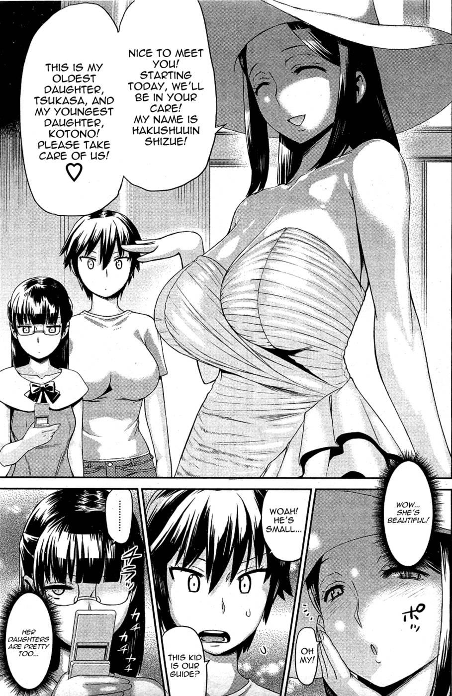 Hentai Manga Comic-Tropical Mother & Daughters Mix-Chapter 1-A Mother & 2 Daughters Are A Man's Romance !-5